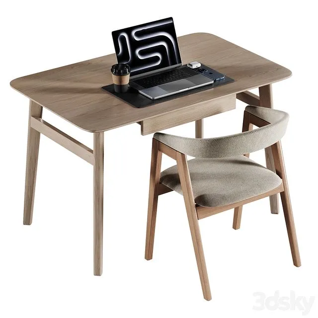 Desk Jasper Light 3D Model