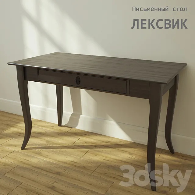 Desk LEKSVIK 3DModel
