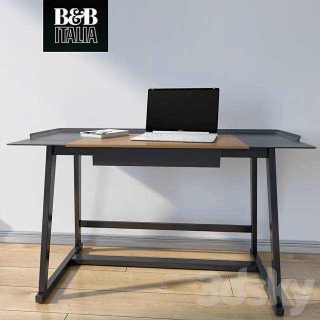 Desk RECIPIO LXC5 B&B Italia 3D Model