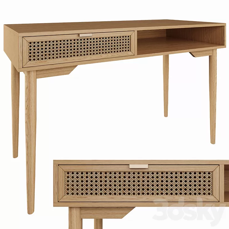 Desk Scoubi La Redoute 3D Model Free Download Desk Scoubi La Redoute 3D Model Free Download