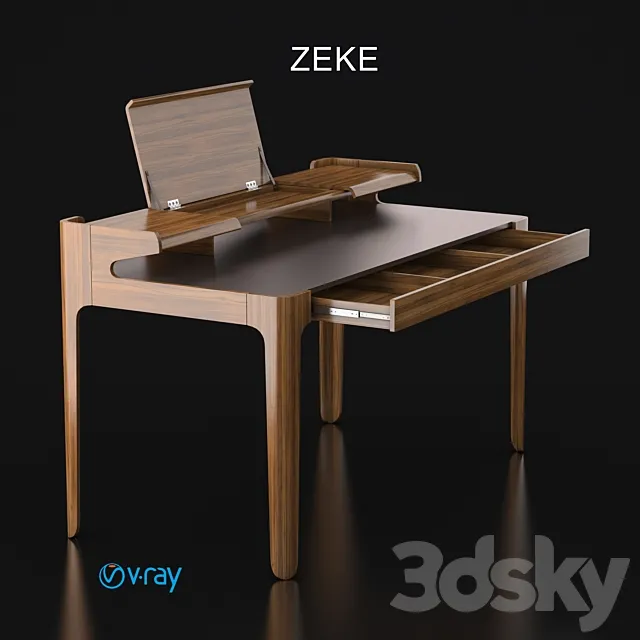Desk Zeke 3D Model