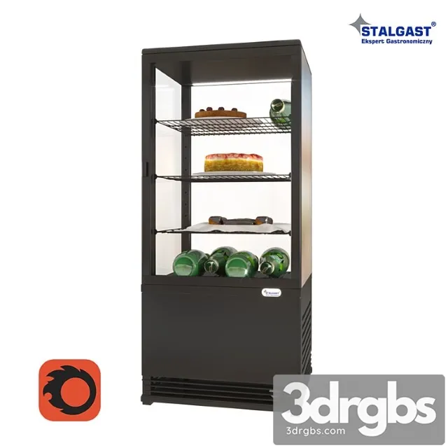 Desktop Refrigeration Showcase Stalgast 852171 With Products 3D Model Download Desktop Refrigeration Showcase Stalgast 852171 With Products 3D Model Download