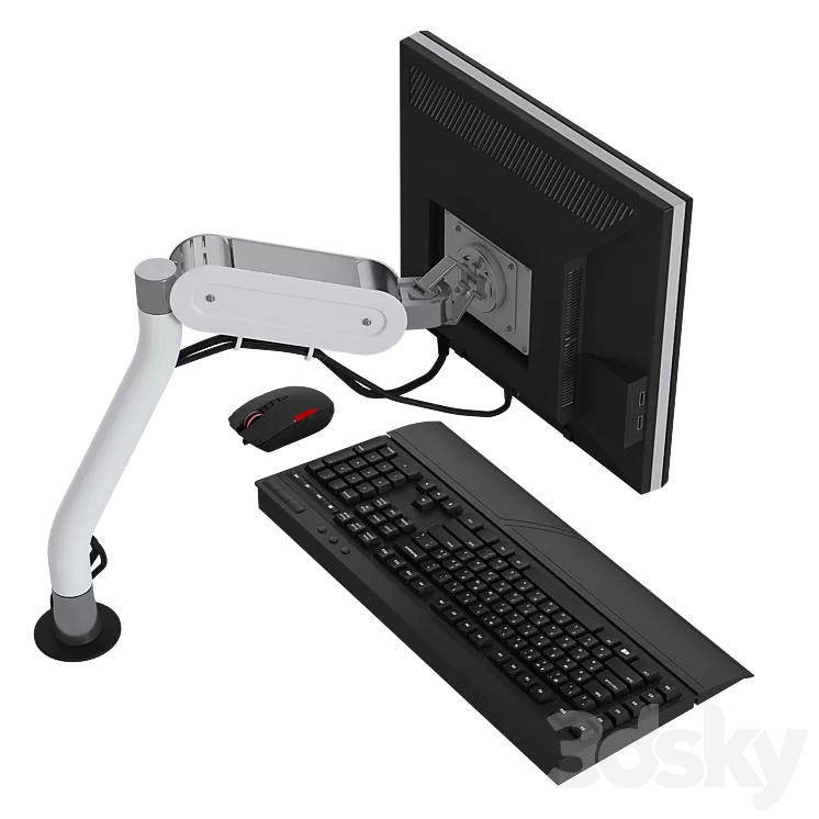 Desktop Set 3D Model
