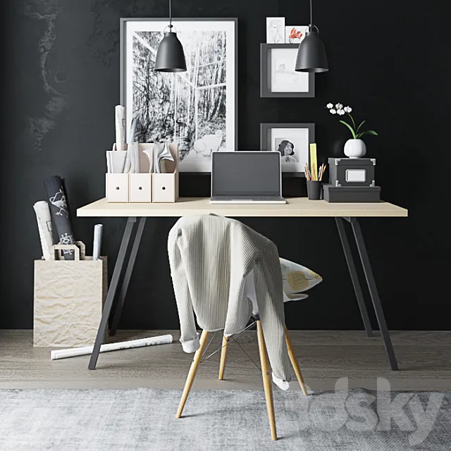 Desktop – set 3DModel