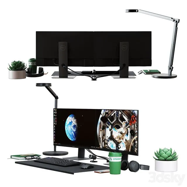 Desktop Set CG Artist Edition 3D Model