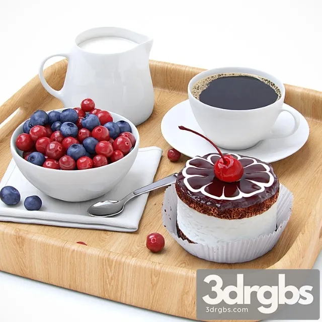 Dessert 3D Model Download
