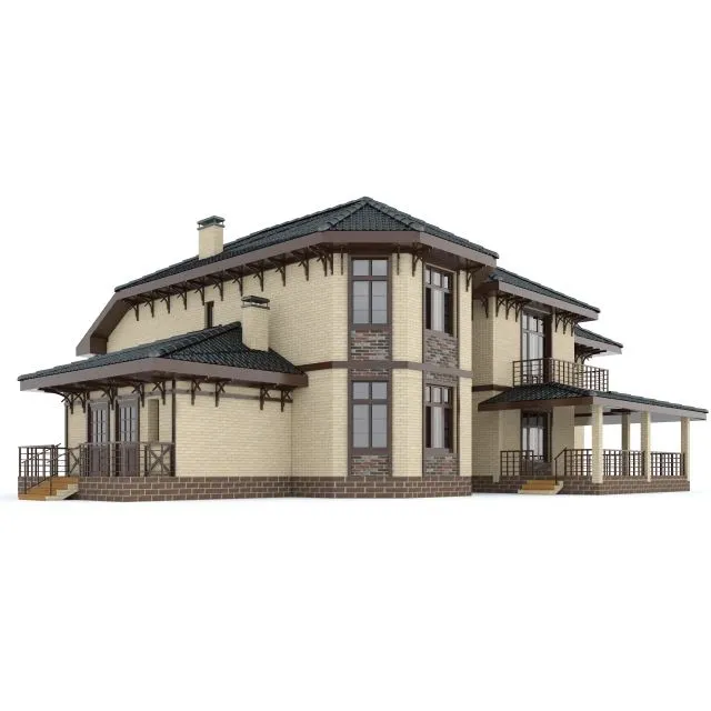 Detached house 3D Model