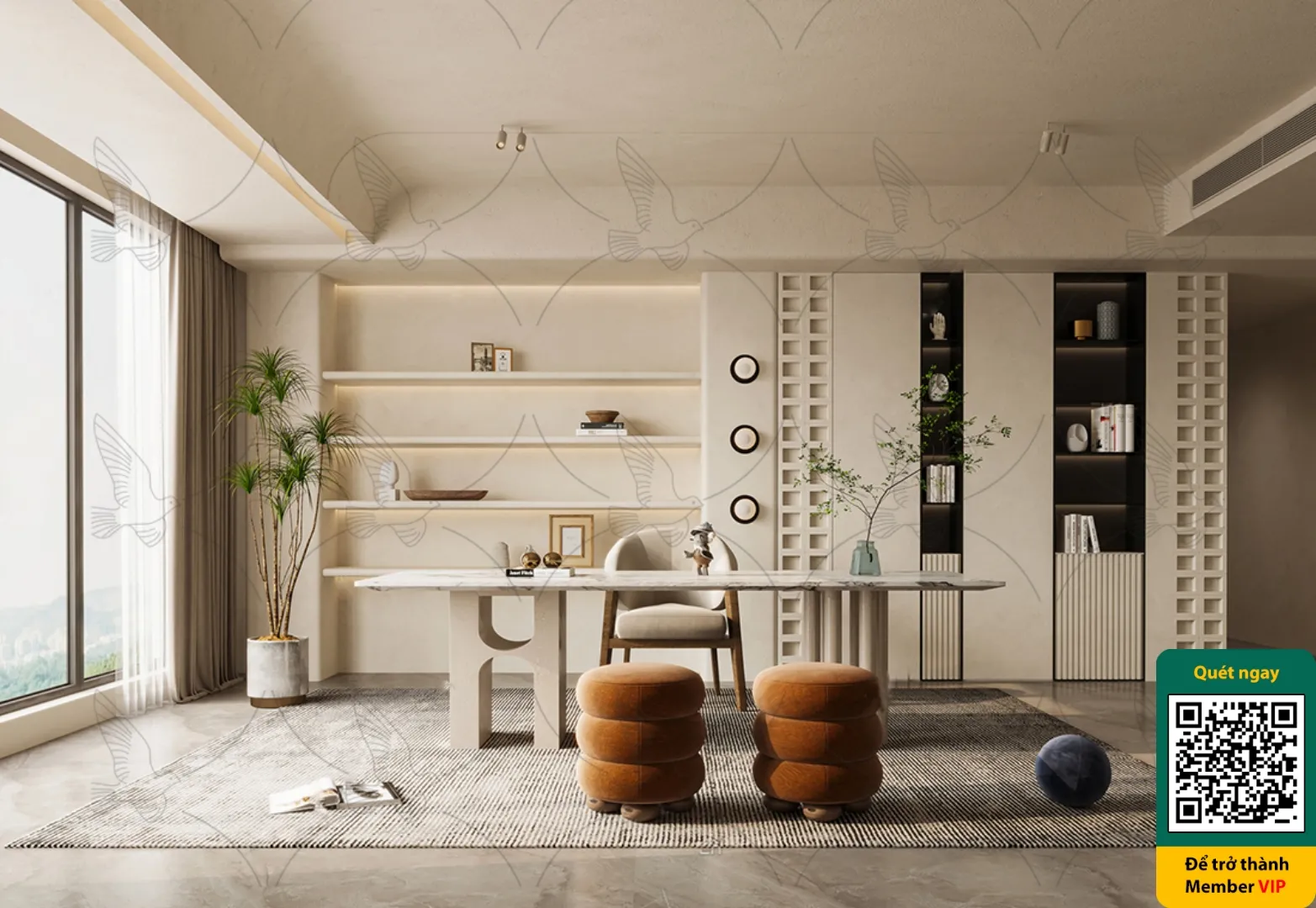 Detail display Wabi Sabi 3D model – 009 – 3607