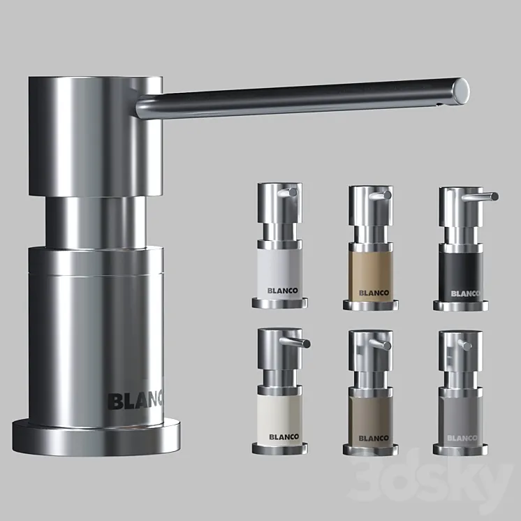 Detergent dispenser BLANCO LATO 3D Model Free Download