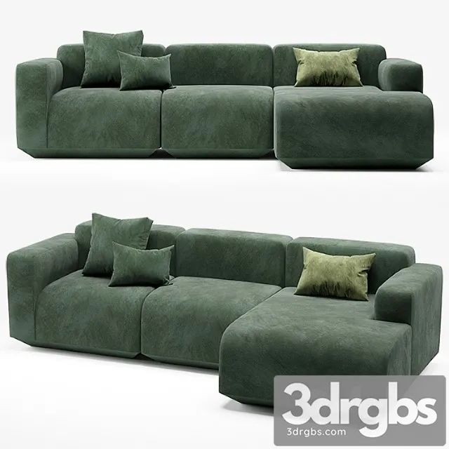 Develius sofa 2 3D Model Download Develius sofa 2 3D Model Download