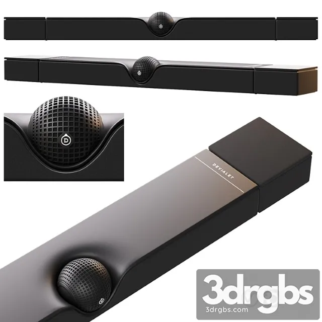 Devialet Dione Saundbar 3D Model Download