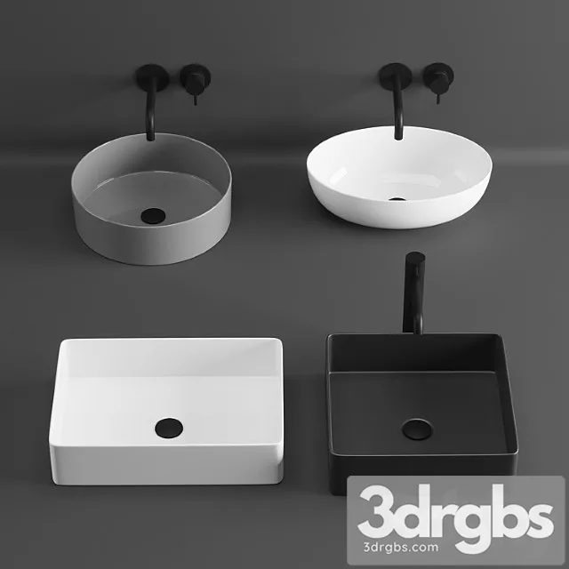 Devit Washbasins 3D Model Download Devit Washbasins 3D Model Download