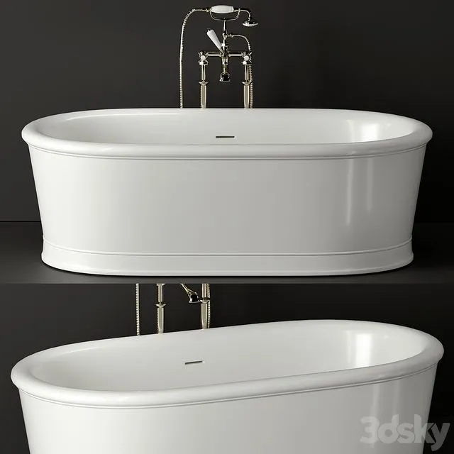 Devon bath set 3D Model