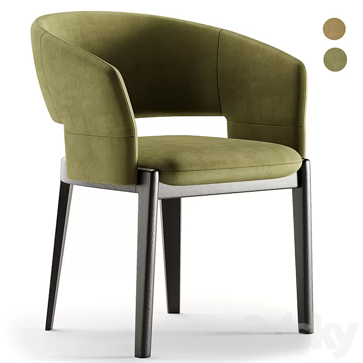 Devon chair 3D Model Free Download