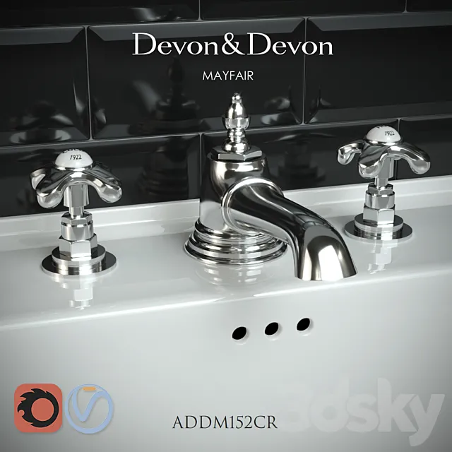 Devon & Devon Mayfair ADDM152CR 3DModel