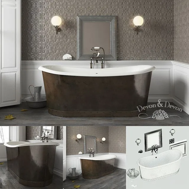 Devon&Devon AMBRA Set 3D Model