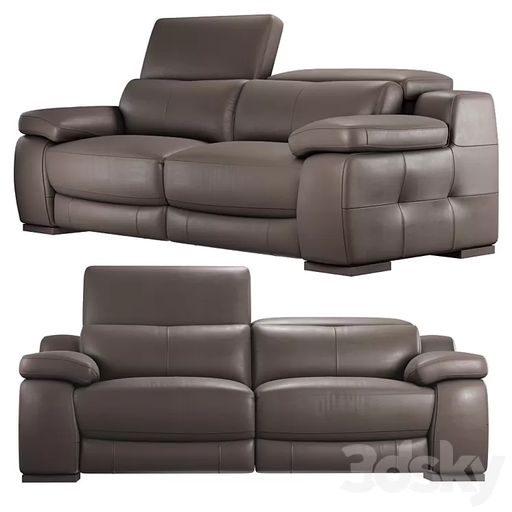 dfs Riposo 2 Seater Electric Recliner 3D Model