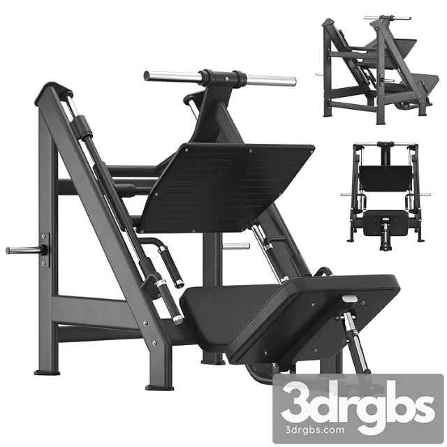 Dhz Fitness E 7056 Leg Press 3D Model Download