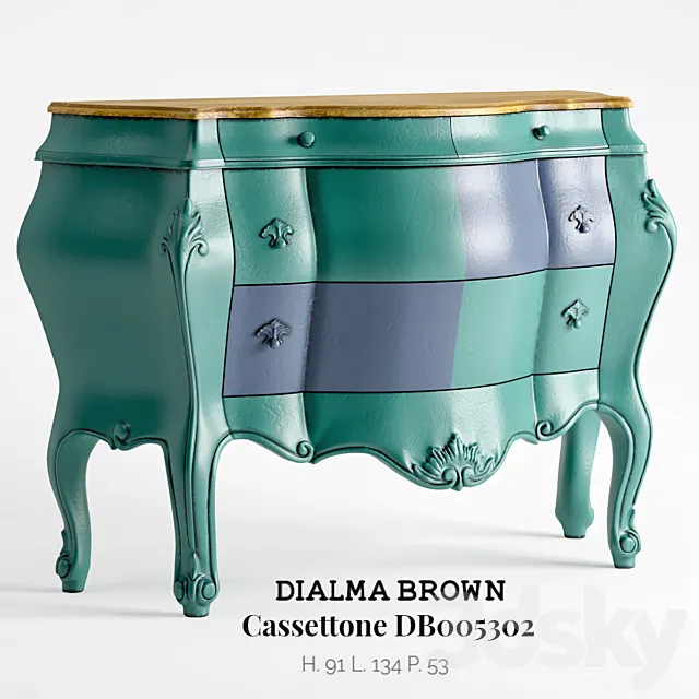 Dialma Brown – Cassettone DB005302 3D Model