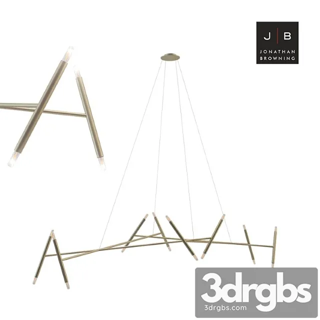 Diamant Chandelier 1556 3D Model Download