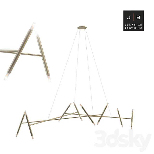 Diamant Chandelier – 1556 3DModel Diamant Chandelier – 1556 3DModel