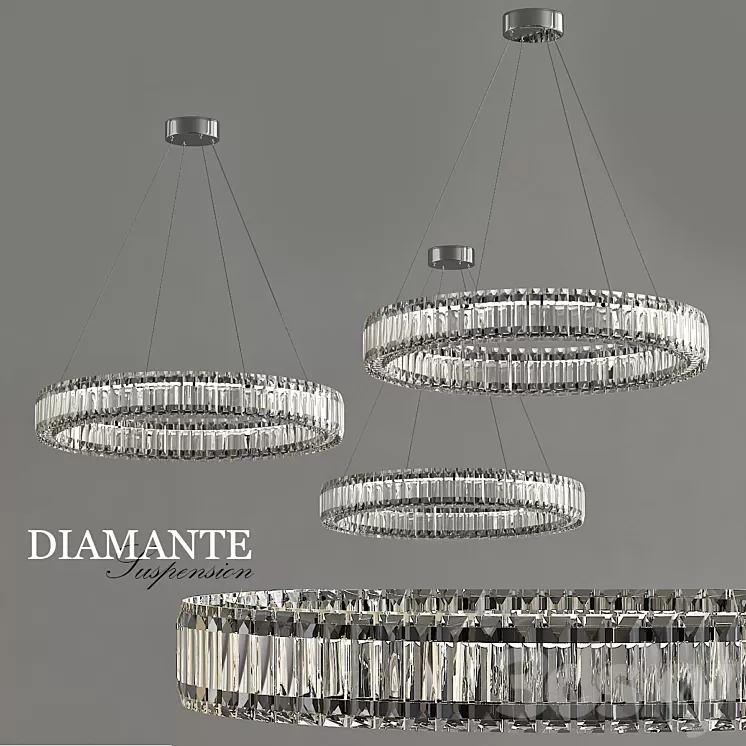 Diamante_Suspension 3D Model Diamante_Suspension 3D Model