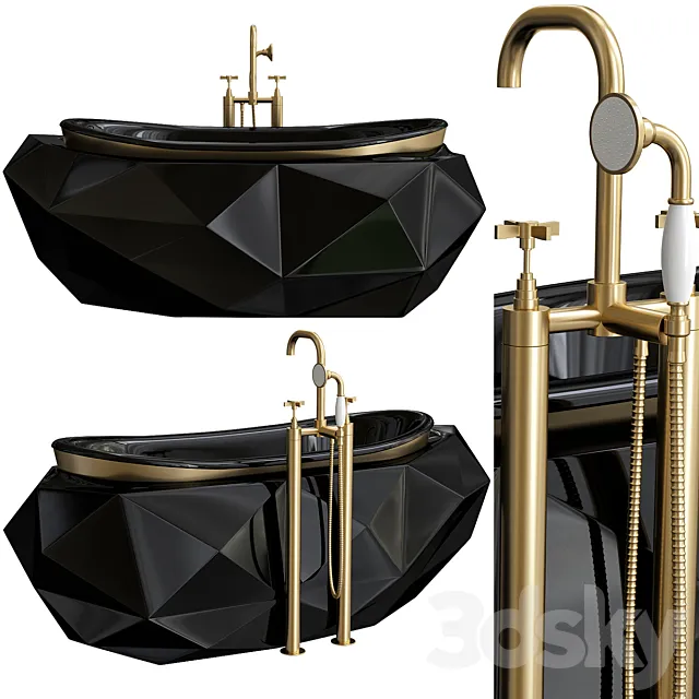 DIAMOND BATHTUB 3DModel