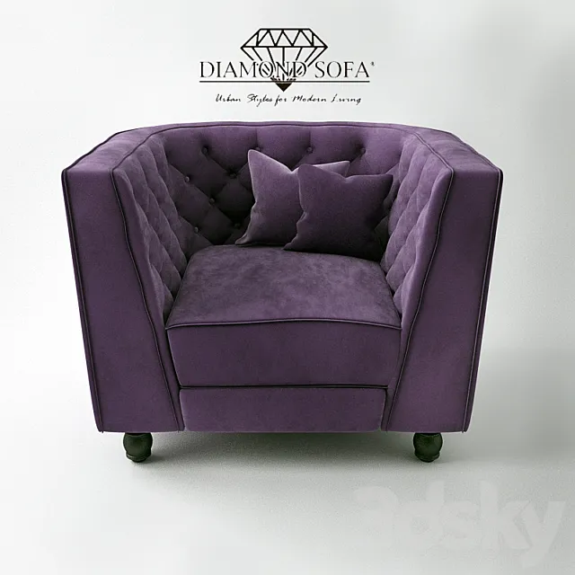 Diamond Chair Bellini Button _ Diamond Sofa 3DModel Diamond Chair Bellini Button _ Diamond Sofa 3DModel