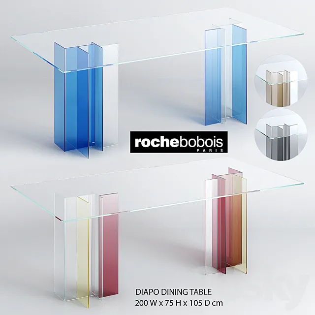 Diapo Table – Roche Bobois 3D Model