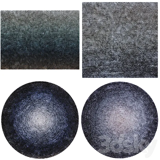 Dibbets Rainbow Minotti 3DModel Dibbets Rainbow Minotti 3DModel