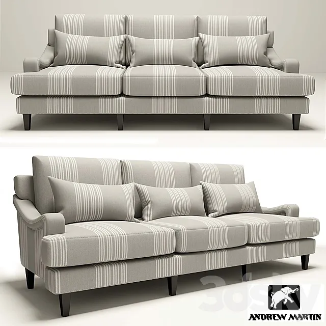 Dickens Sofa. Andrew Martin 3DModel Dickens Sofa. Andrew Martin 3DModel