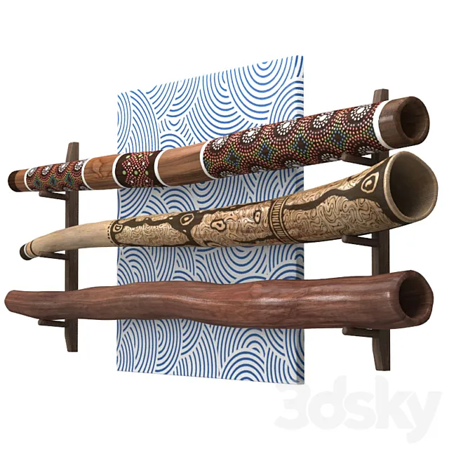 Didgeridoo 3D Model