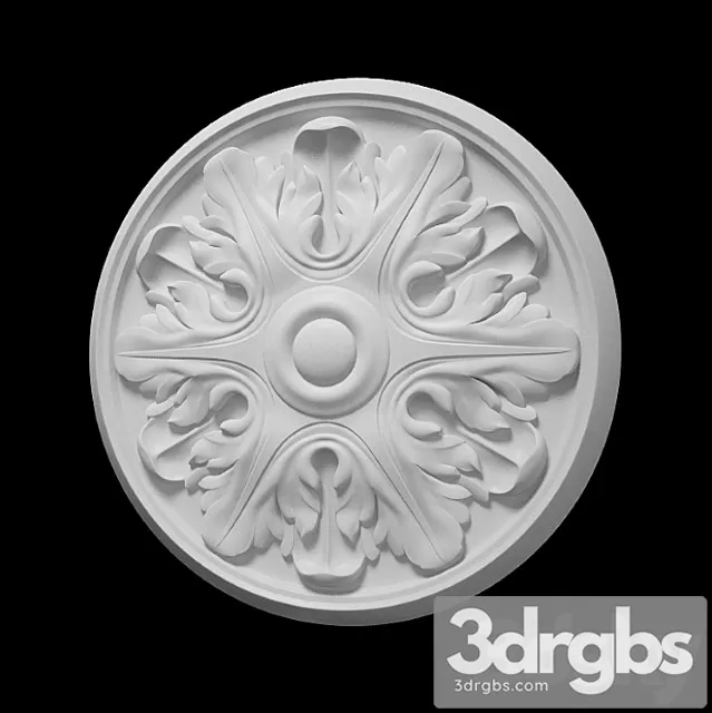 Diekorativnaia Rozietka 3D Model Download