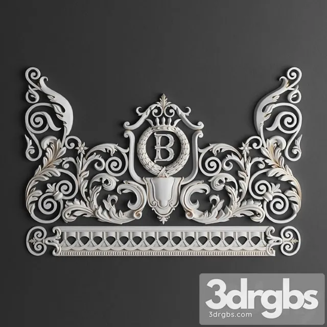 Diekorativnoie Panno 10 3D Model Download