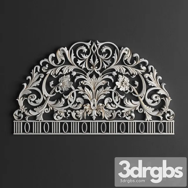 Diekorativnoie Panno 11 3D Model Download