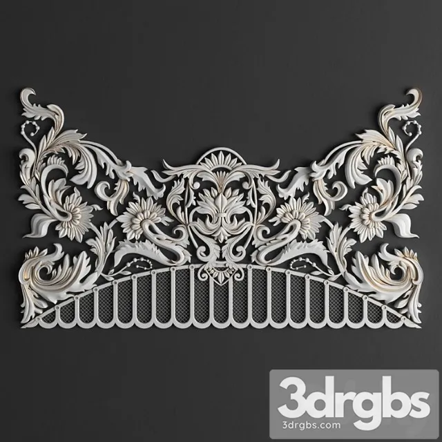 Diekorativnoie Panno 12 3D Model Download