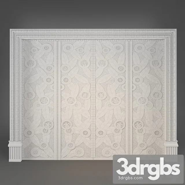 Diekorativnoie Pano 2 3D Model Download