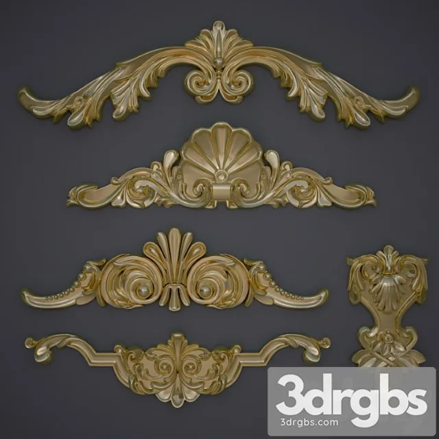 Diekorativnyie Eliemienty Liepnina 3D Model Download