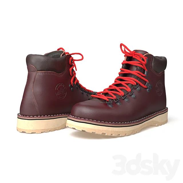 DIEMME boots 3D Model