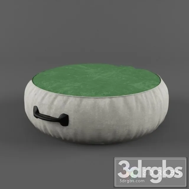 Diesel Chubby Chic Pouf 3D Model Download