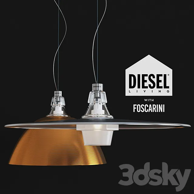 Diesel with foscarini _ Crash & bell 3DModel
