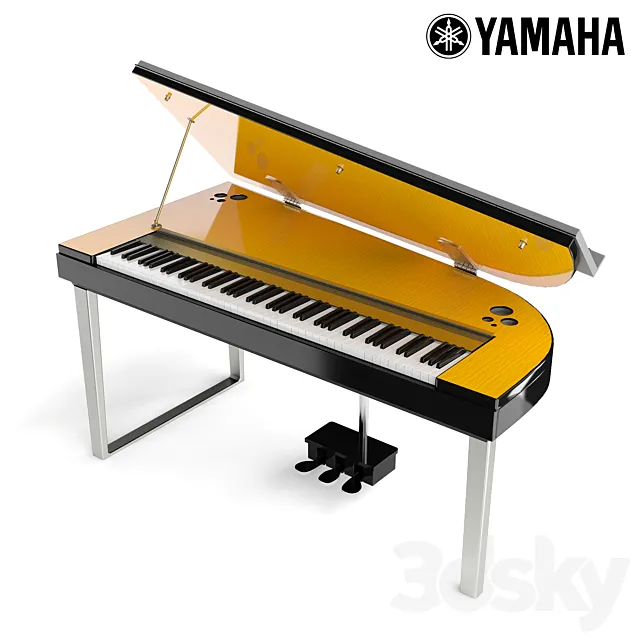 Digital Piano Yamaha Modus H01 3D Model