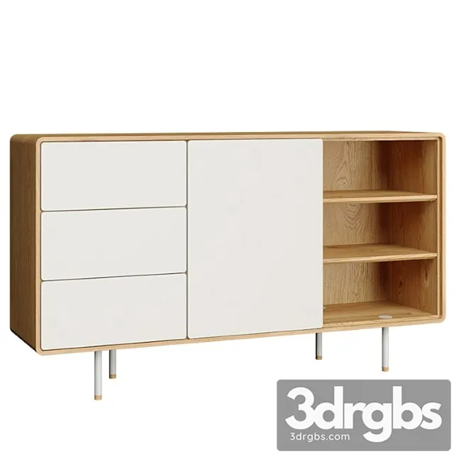 Dimensiva fina dresser 118 by gazzda 2 3D Model Download