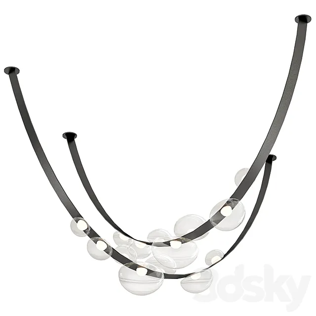 Dimmer dew drops 3D Model