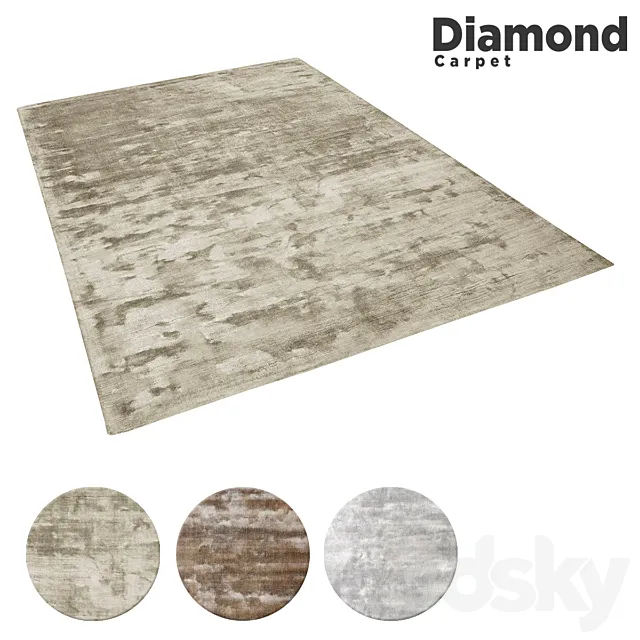 Dimond carpets 3D Model Dimond carpets 3D Model
