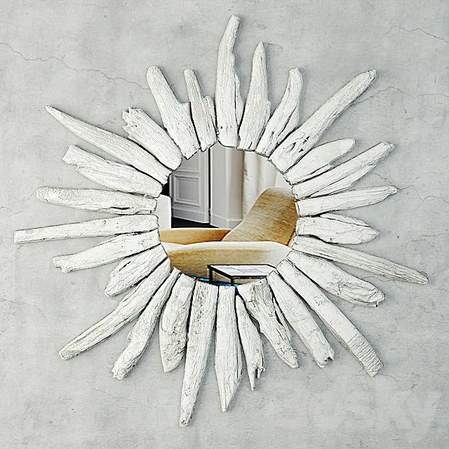 Dimond Chinook Wall Mirror _ Made Goods 3DModel