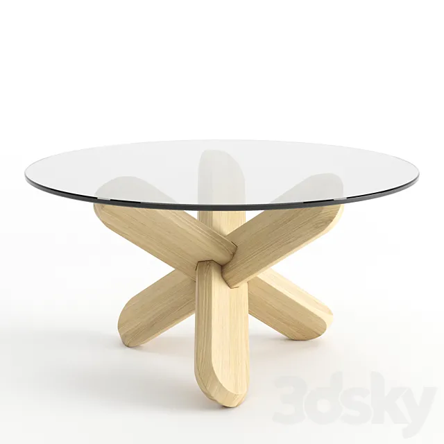 Ding Table by Normann Copenhagen 3D Model Ding Table by Normann Copenhagen 3D Model