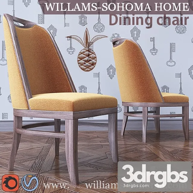 Dining Chair 30 3D Model Download