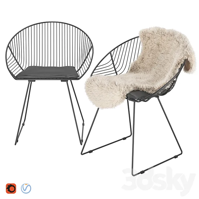 Dining Chair 3DModel Dining Chair 3DModel