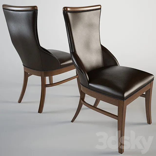 Dining Chair 8562-151 River Run Schnadig 3D Model
